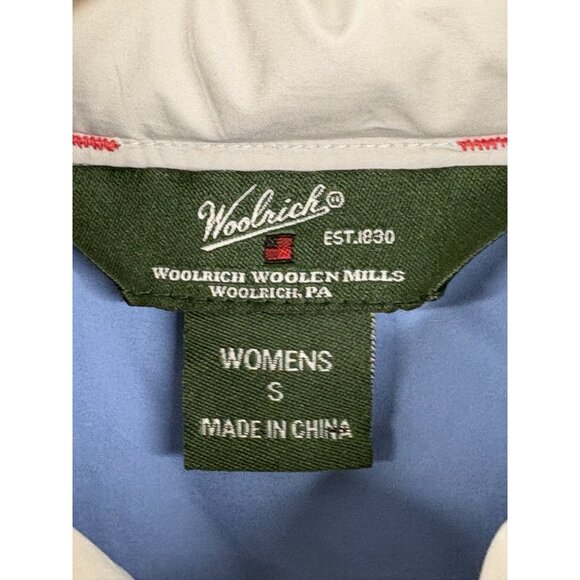 Woolrich Women’s Small Duck Down Puffer Jacket Full Zip Light Gray Frost - Picture 6 of 16